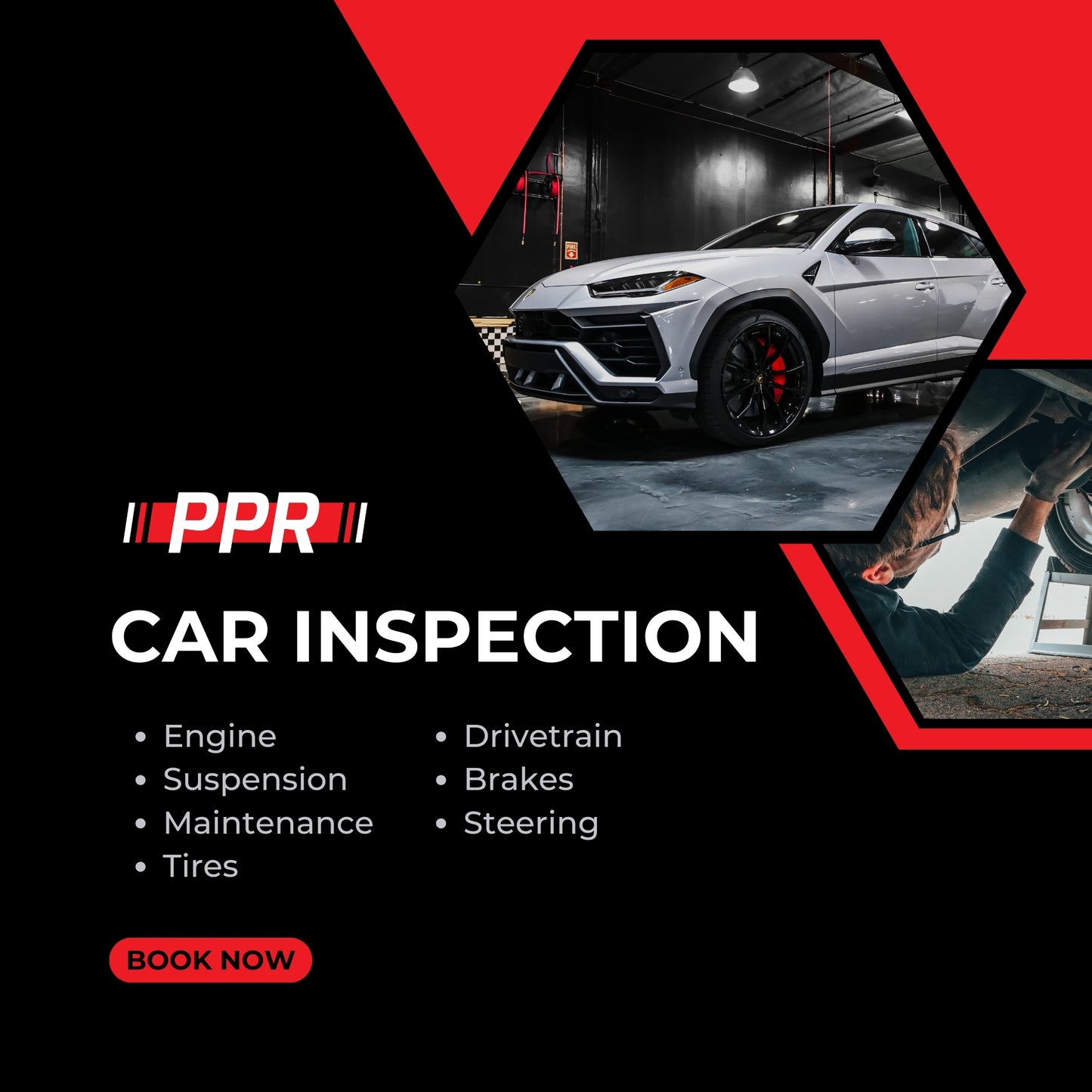 PPR Motorsports Vehicle Inspection