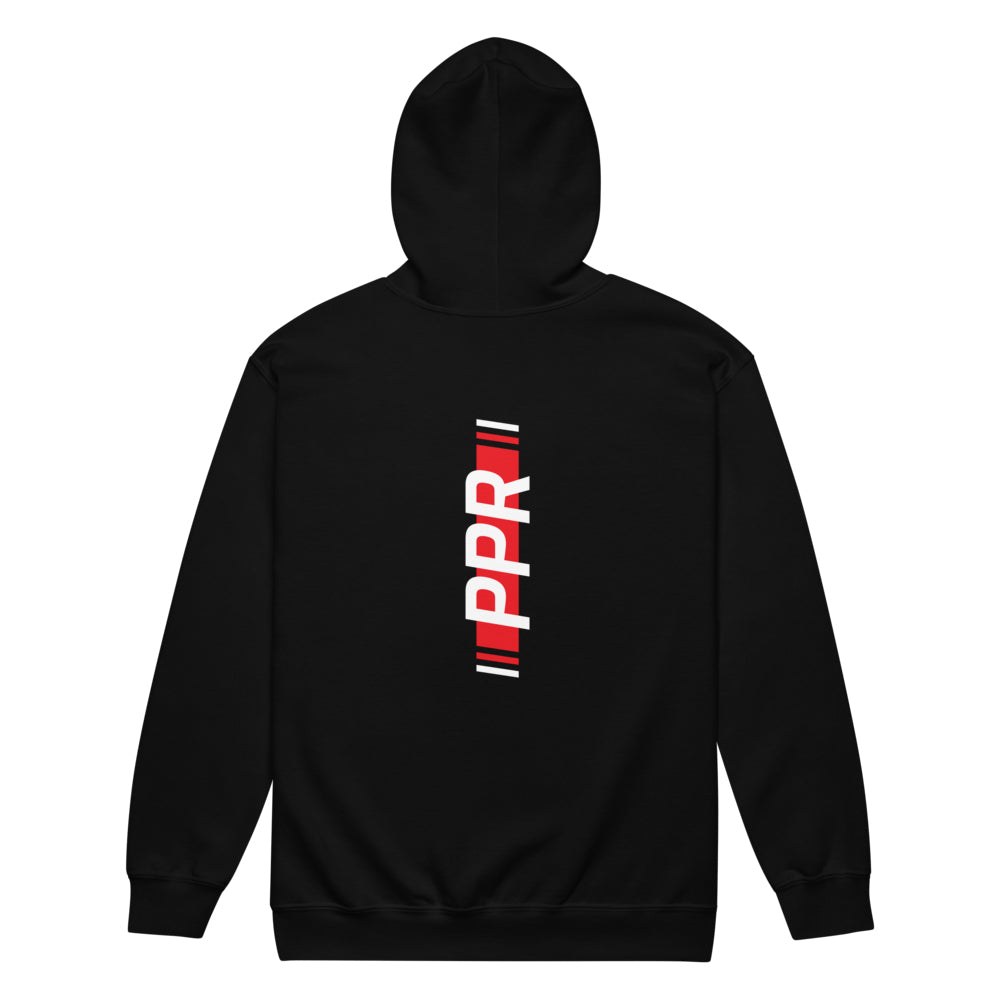 PPR Motorsports Zip-Up Hoodie Double Logo